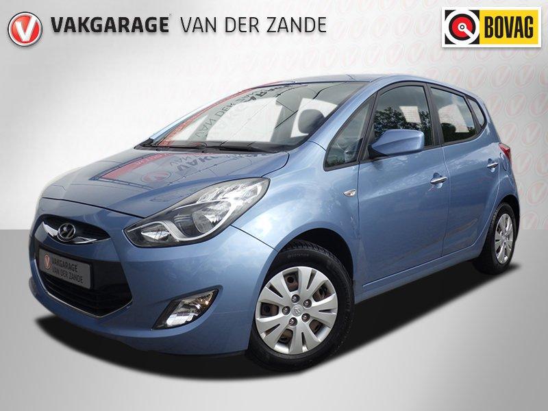 Hyundai ix20 1.4i i-Motion Airco, Hoge Instap, NW APK!, Auto's, Hyundai, Voorwielaandrijving, Stof, Gebruikt, Zwart