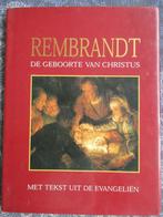 Rembrandt - de geboorte van Christus - met teksten, Boeken, Ophalen of Verzenden, Gelezen