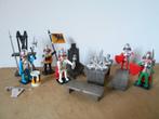 Playmobil 3261 en 3131 ridders en accessoires, vintage, Ophalen of Verzenden, Gebruikt, Complete set