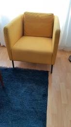 Mooie gele fauteuil ikea ekero, Huis en Inrichting, Stof, 75 tot 100 cm, Zo goed als nieuw, 50 tot 75 cm