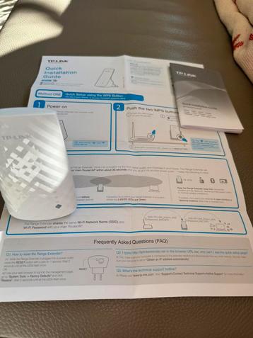 TP Link wifi extender / versterker beschikbaar voor biedingen