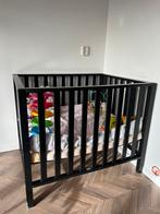 Baby box mat zwart, Ophalen, Gebruikt, Vierkant, In hoogte verstelbaar