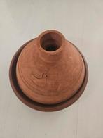 Tajine 28cm - Aardewerk uit Marokko, Huis en Inrichting, Ophalen of Verzenden, Nieuw, Overige materialen, Koekenpan of Braadpan