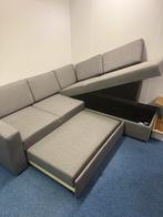Slaapbank met opbergruimte - Ideaal voor kleine ruimtes!, 250 tot 300 cm, Gebruikt, Hoekbank, 75 tot 100 cm