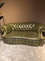 Antieke Vintage Sleetse Chesterfield Bank / Divan/Sofa, Huis en Inrichting, Banken | Bankstellen, Gebruikt, Engeland, 150 tot 200 cm