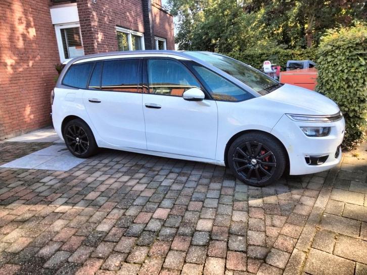 Citroën C4 (Grand) Picasso 1.6 E-hdi EGS 2014 Wit, Auto's, Citroën, Particulier, C4 (Grand) Picasso, Diesel, B, MPV, Automaat