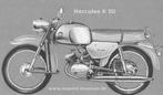 Hercules K50 Gezocht, Fietsen en Brommers, Ophalen, Overige merken