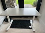 Sta zit bureau - zit/sta bureau wit Ikea, Huis en Inrichting, Bureaus, Ophalen, Zo goed als nieuw