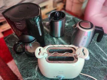 waterkoker citrus pers koffieapparaat toaster beschikbaar voor biedingen