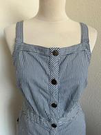 King Louie maat 40 salopette tuin spijker jurk 2213, Kleding | Dames, Jurken, Maat 38/40 (M), Blauw, Ophalen of Verzenden, Zo goed als nieuw