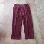 Rood fluwelen chino Comfort Stretch maat 50, Maat 48/50 (M), Ophalen of Verzenden, Gedragen, Rood