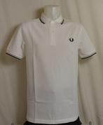 polo fred perry m3600-p72 snow white maat M, L, XL en XXXl, Ophalen of Verzenden, Nieuw, Wit, Fred Perry