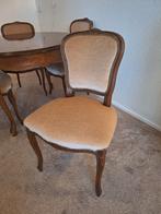 Vintage eettafelstoeltjes. Vier stuks., Huis en Inrichting, Stoelen, Ophalen, Gebruikt, Overige kleuren, Klassiek