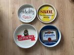 Vintage dienbladen bier divers, Ophalen of Verzenden, Gebruikt, Overige typen, Overige merken