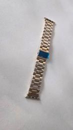 apple watch schakelbandje-mat goud-38/40/41 mm, Sieraden, Tassen en Uiterlijk, Horloges | Dames, Overige merken, Staal, Staal