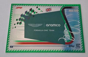 F1 Turbo Attax 2024 Aston Martin 066/499 beschikbaar voor biedingen