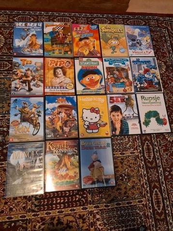 Verschillende kinderfilms DVD's  beschikbaar voor biedingen