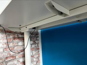 BEKANT wit bureau zit/sta elektrisch, 160x80 cm - afbeelding 6