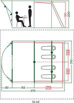 Coleman Meadowood 4 Air Blackout tent 4 Persoons Opblaastent, Coleman, Info@coleman .com, Nieuw, Ophalen of Verzenden