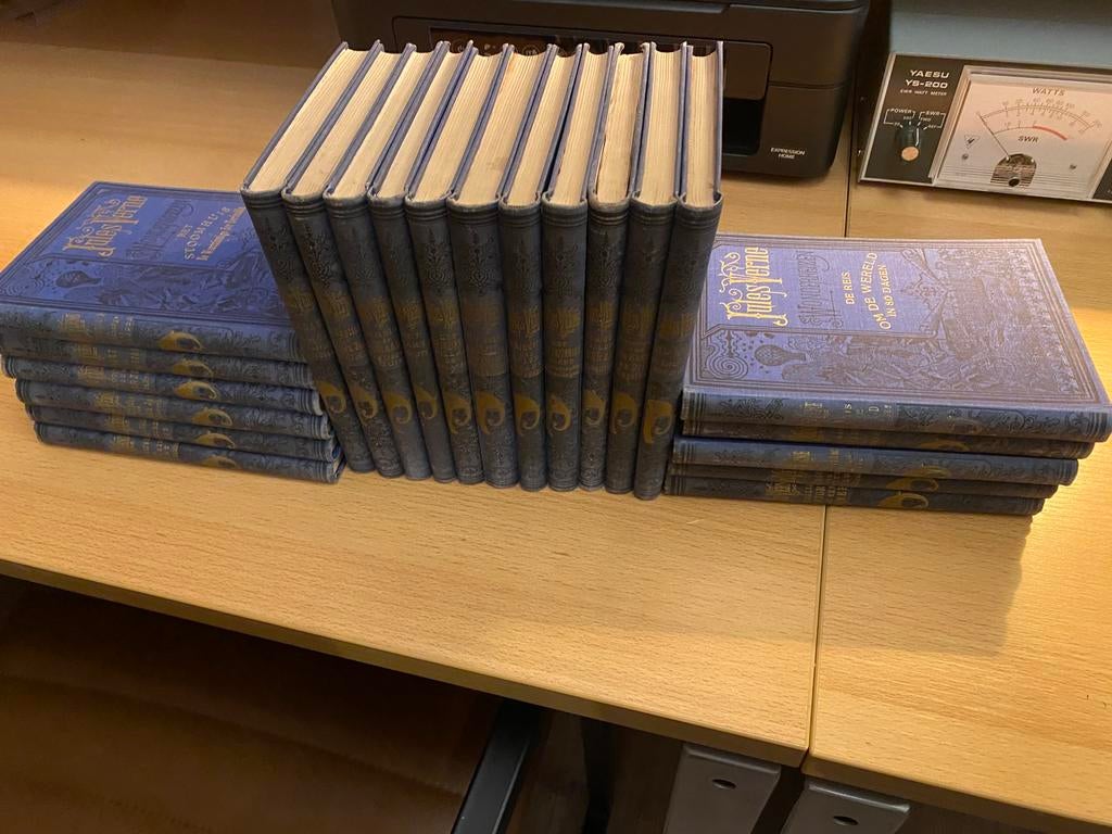 22 delen Jules Verne meeste 8e druk, Boeken, Ophalen of Verzenden, Zo goed als nieuw