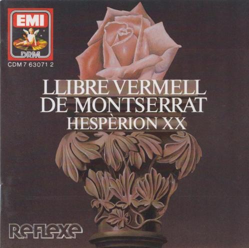 LLIBRE VERMELL DE MONTSERRAT Hesperion xx CD SAVALL EMI, Cd's en Dvd's, Cd's | Klassiek, Gebruikt, Ophalen of Verzenden