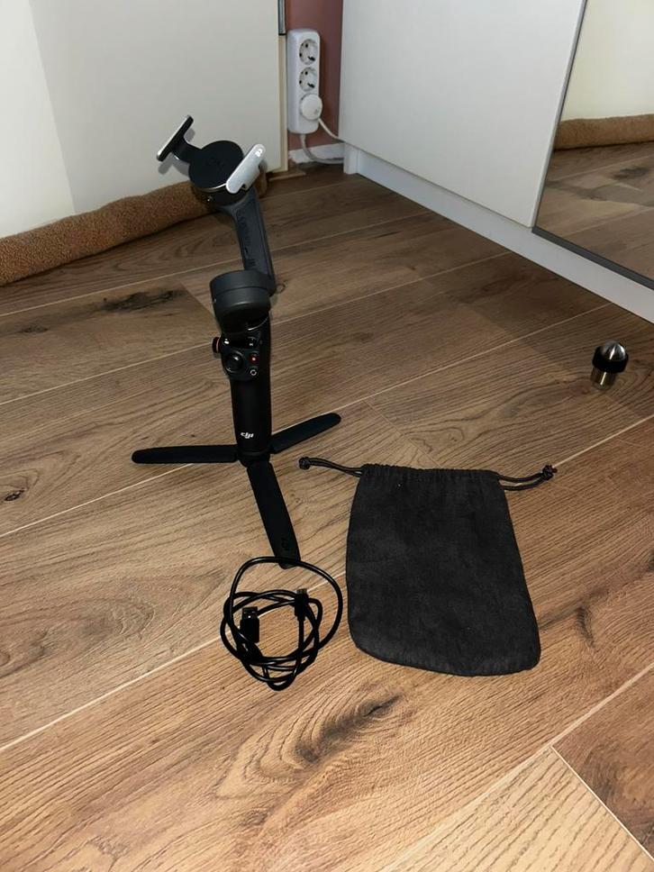 DJI Osmo Mobile 6 Slate Gray, Audio, Tv en Foto, Fotografie | Statieven en Balhoofden, Zo goed als nieuw, Driepoot, Minder dan 150 cm