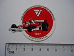 sticker KONI Worldchampion 1977 Niki LAUDA F1 F-1 formule 1, Verzenden