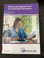 Rekenvaardigheid Financiële Beroepen - Theorieboek, Ophalen of Verzenden, Beta, Zo goed als nieuw, MBO