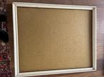 Vintage houten lijst plus glas, Huis en Inrichting, Woonaccessoires | Lijsten, Minder dan 50 cm, Gebruikt, Ophalen of Verzenden