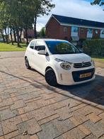 Citroën C1 1.2 60KW 3-DRS 2014 Wit, Auto's, Voorwielaandrijving, Stof, Zwart, 1199 cc