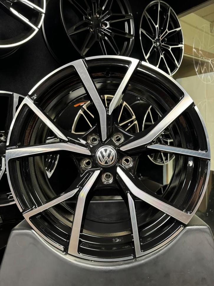 18 inch velgen voor Volkswagen Estoril R 5x112 Golf 5 6 7 8, Auto-onderdelen, Banden en Velgen, Velg(en), 18 inch, Personenwagen