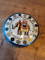 Vintage reliëf blikje olifant, Verzamelen, Ophalen of Verzenden, Gebruikt, Overige