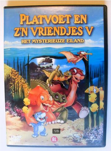Platvoet 5 - Het mysterieuze eiland (originele dvd) V  beschikbaar voor biedingen