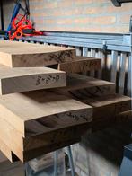 Gedroogd Eikenhout - Diverse Afmetingen, Doe-het-zelf en Verbouw, Hout en Planken, Ophalen, Gebruikt, Eiken, 200 tot 250 cm