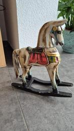 Hobbel paardjevan hout, Ophalen of Verzenden, Gebruikt