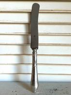 Antiek dessert / fruit mes met zilveren Art Nouveau heft, Ophalen, Zilver