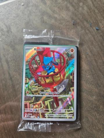 Sealed Riolu MEP010 Mega Evolution Promo Pokemonkaart beschikbaar voor biedingen