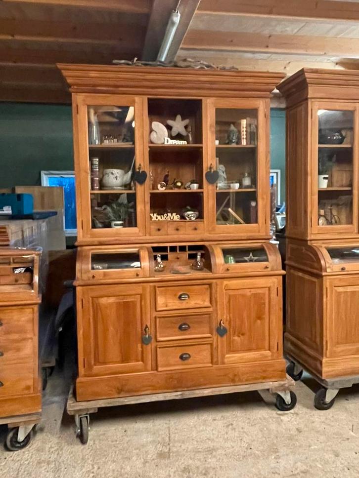 BLACK FRIDAY Apothekerskast €1750 NU €1250,- INCL. BEZORGING, Huis en Inrichting, Kasten | Vitrinekasten, Nieuw, 200 cm of meer