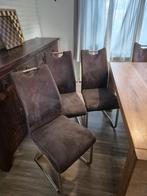 6 grijze stoelen gratis af te halen, Huis en Inrichting, Stoelen, Ophalen