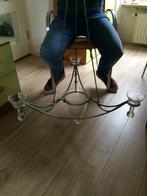 kandelaar voor aan het plafond, Gebruikt, Ophalen of Verzenden, Kandelaar, Metaal