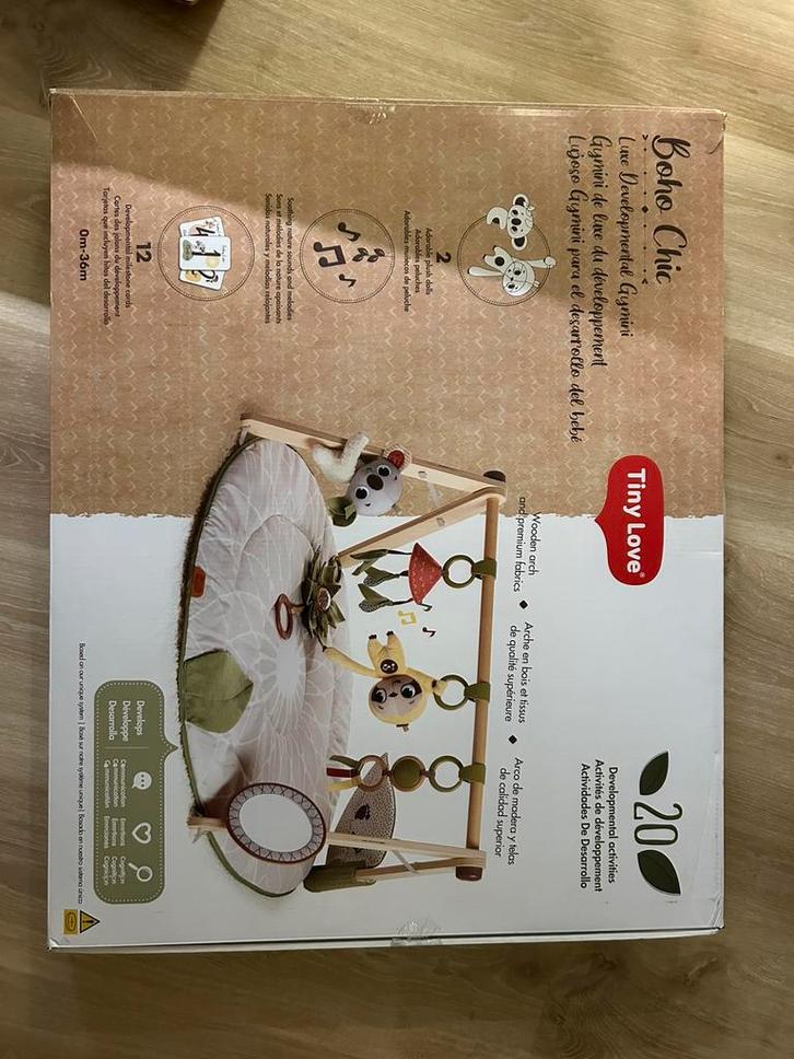 Tiny love boho chique houten speelboog, Kinderen en Baby's, Speelgoed | Speelkleden, Zo goed als nieuw, Ophalen