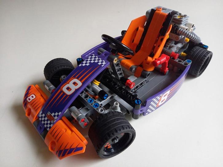 Lego Technic 42048 Race Kart, Kinderen en Baby's, Speelgoed | Duplo en Lego, Zo goed als nieuw, Lego, Complete set, Ophalen of Verzenden