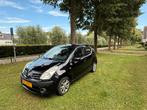 Nissan Pixo 1.0 50KW 5D 2009 Zwart, Voorwielaandrijving, Stof, 4 stoelen, Origineel Nederlands
