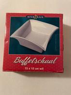 Tk mooie witte buffet schaal, nog nieuw in de verpakking, Ophalen of Verzenden, Nieuw, Aardewerk, Schaal of Schalen