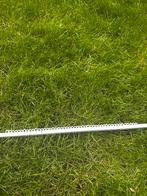 Gordijnrail 311cm met runners, Ophalen, Minder dan 50 cm, Gebruikt, Wit