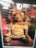 Vintage poster Ted Teddie Teddy beer ingelijst, Ophalen of Verzenden, Zo goed als nieuw