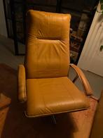Leather Chair - leren stoel, Huis en Inrichting, Stoelen, Ophalen, Gebruikt, Bruin, Vintage