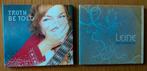 2 CD's van Leine. Truth be told & Songs at the dinner table., Ophalen of Verzenden, Zo goed als nieuw