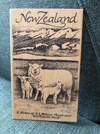 Nieuw Zeeland Houten Plaque met Schapen, Ophalen of Verzenden, Zo goed als nieuw