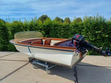 klassieke Skibsplast Sportsmann Deluxe 1963 Mercury 6 pk beschikbaar voor biedingen